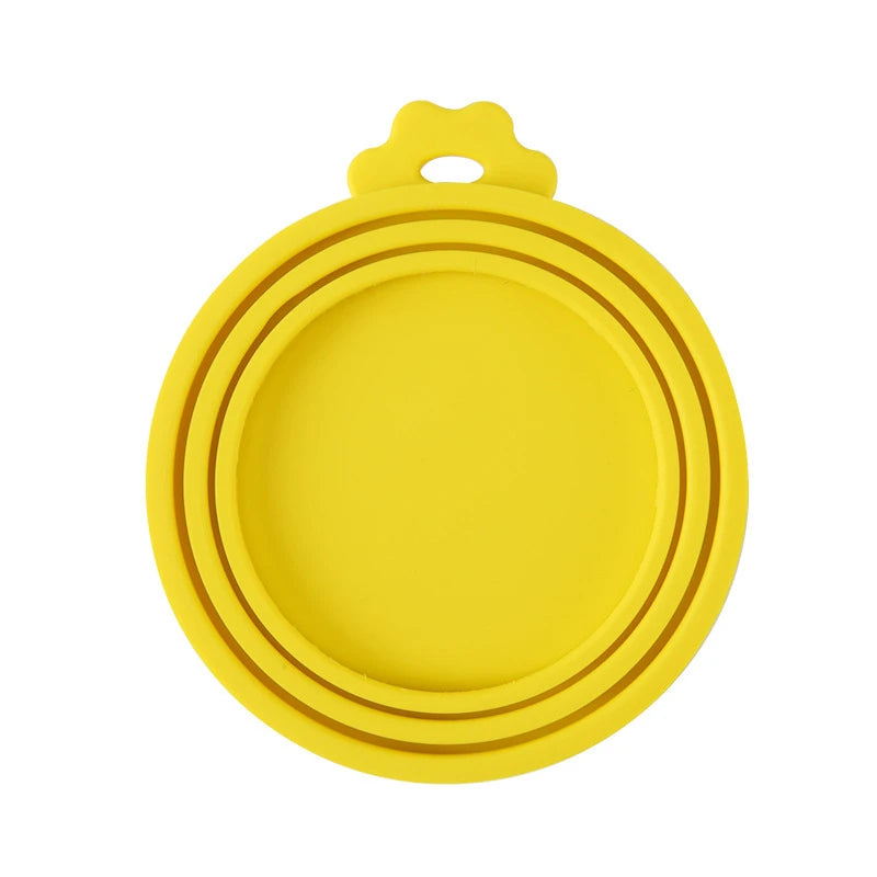 1 Reusable Silicone Pet Can Lid Bpa Free, Suitable For Most Sized Dog And Cat Cans - Keeps Food Fresh Prevents Bacterial Odors