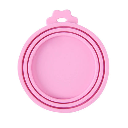 1 Reusable Silicone Pet Can Lid Bpa Free, Suitable For Most Sized Dog And Cat Cans - Keeps Food Fresh Prevents Bacterial Odors