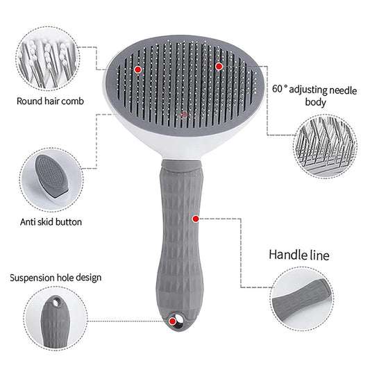 New pet for dog combing special comb long-haired dog to remove floating hair needle comb pet dog combing brush pet supplies