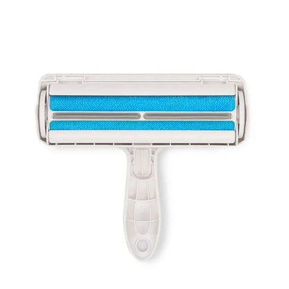 Pet Hair Roller Remover Lint Brush 2-Way Dog Cat Comb Tool Convenient Cleaning Dog Cat Fur Brush Base Home Furniture Sofa Clothe