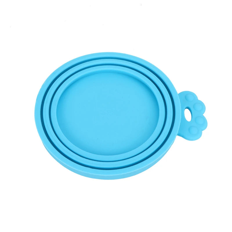 1 Reusable Silicone Pet Can Lid Bpa Free, Suitable For Most Sized Dog And Cat Cans - Keeps Food Fresh Prevents Bacterial Odors