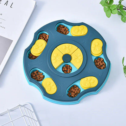 Dog Puzzle Toys Slow Feeder Interactive Increase Puppy IQ Food Dispenser Slowly Eating NonSlip Bowl Pet Cat Dogs Training Game